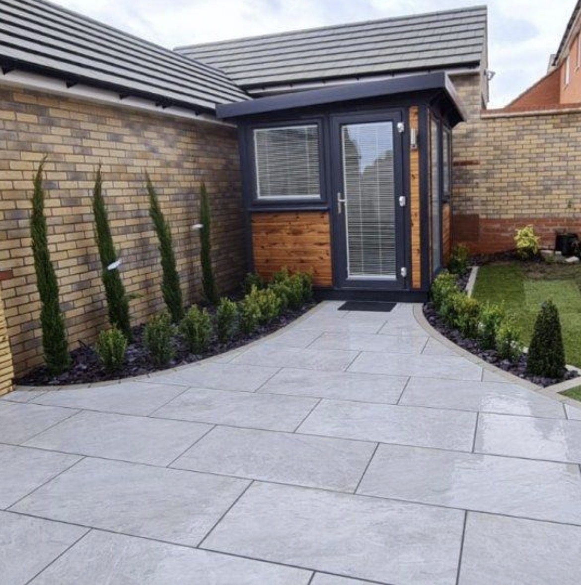 A completed garden transformation by Bobby Pro Landscapes